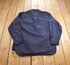 Vintage 1980s Carhartt Heavy Button Embroidered Up Shirt