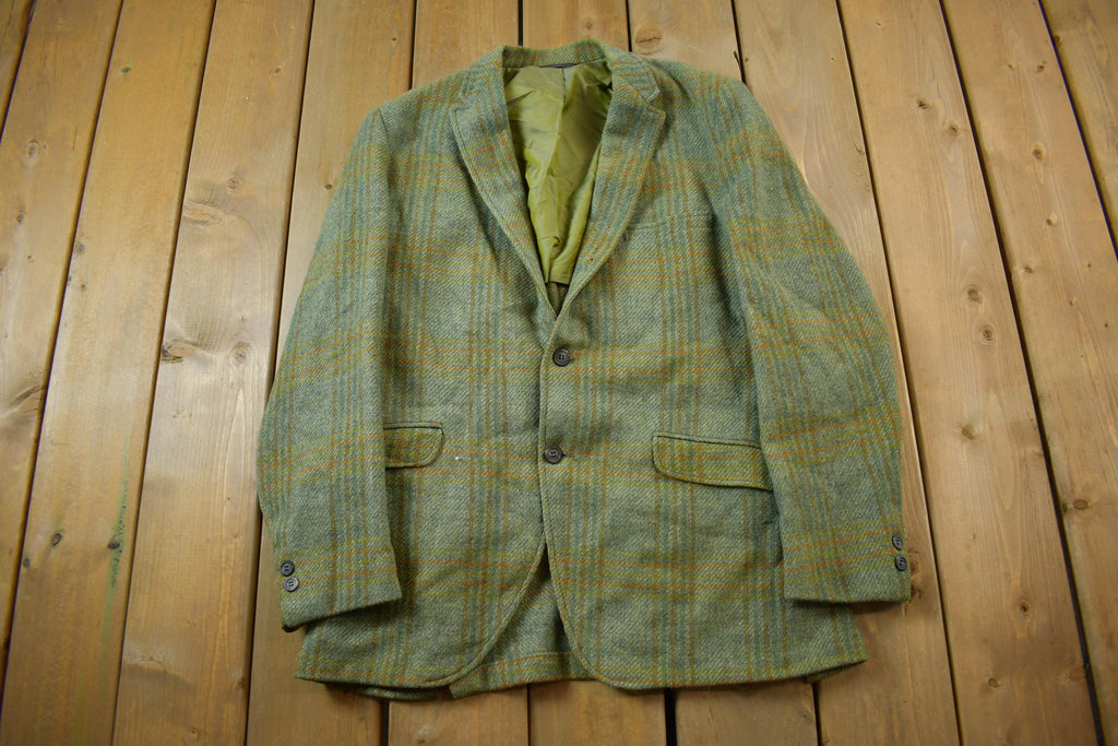 Vintage 1970s Burnbrae 100% Wool Sportcoat Jacket