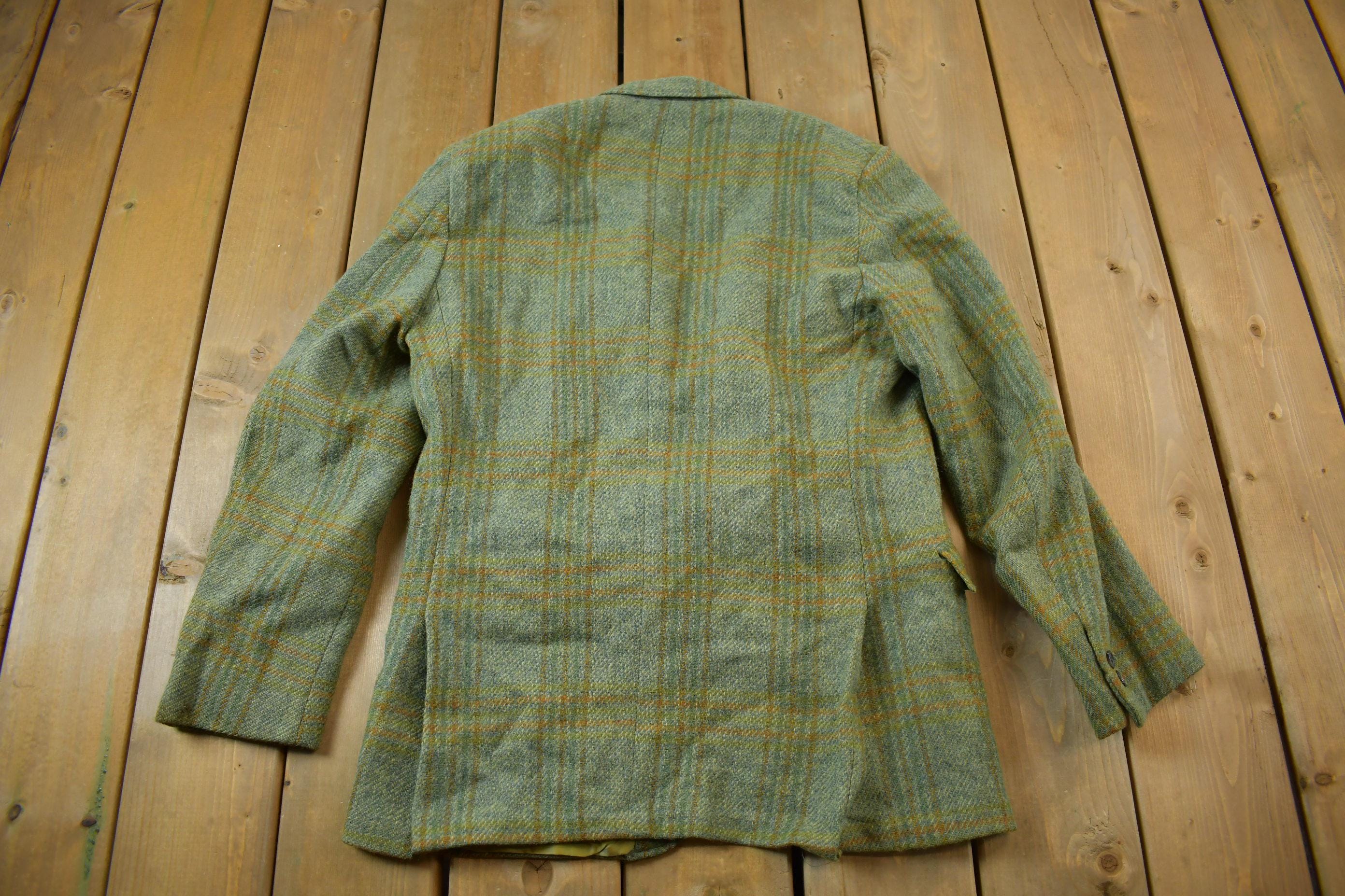 Vintage 1970s Burnbrae 100% Wool Sportcoat Jacket