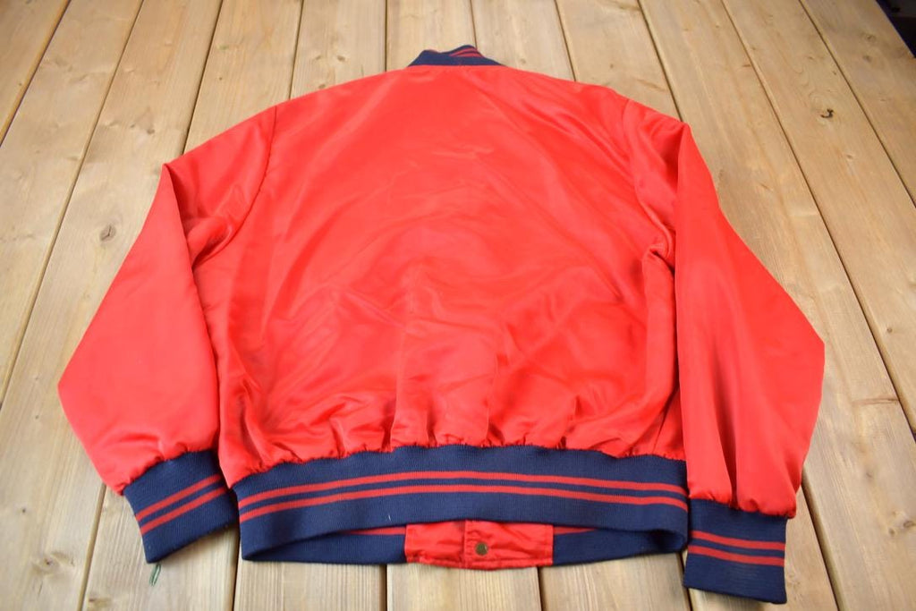 Vintage 1980s St. Louis Cardinals MLB Satin Bomber Jacket