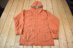 Vintage 1970s Frost Line Multi Multi Pocket Jacket Made In USA Size Small