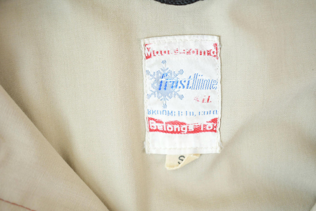 Vintage 1970s Frost Line Multi Multi Pocket Jacket Made In USA Size Small