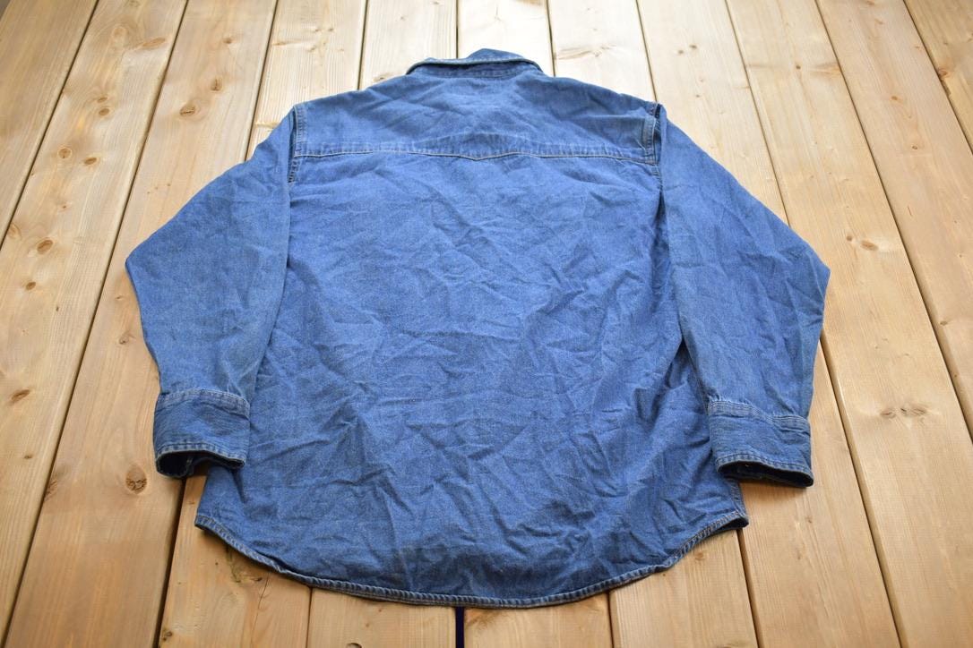 Vintage 1970s Big Mac Work Wear Jean Long Sleeve