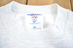 Vintage 1990s Lighthouse Embroidered Cute Crewneck Sweatshirt Made In USA