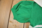 Vintage 1960s Caped Cheerleader Uniform Knit Sweater