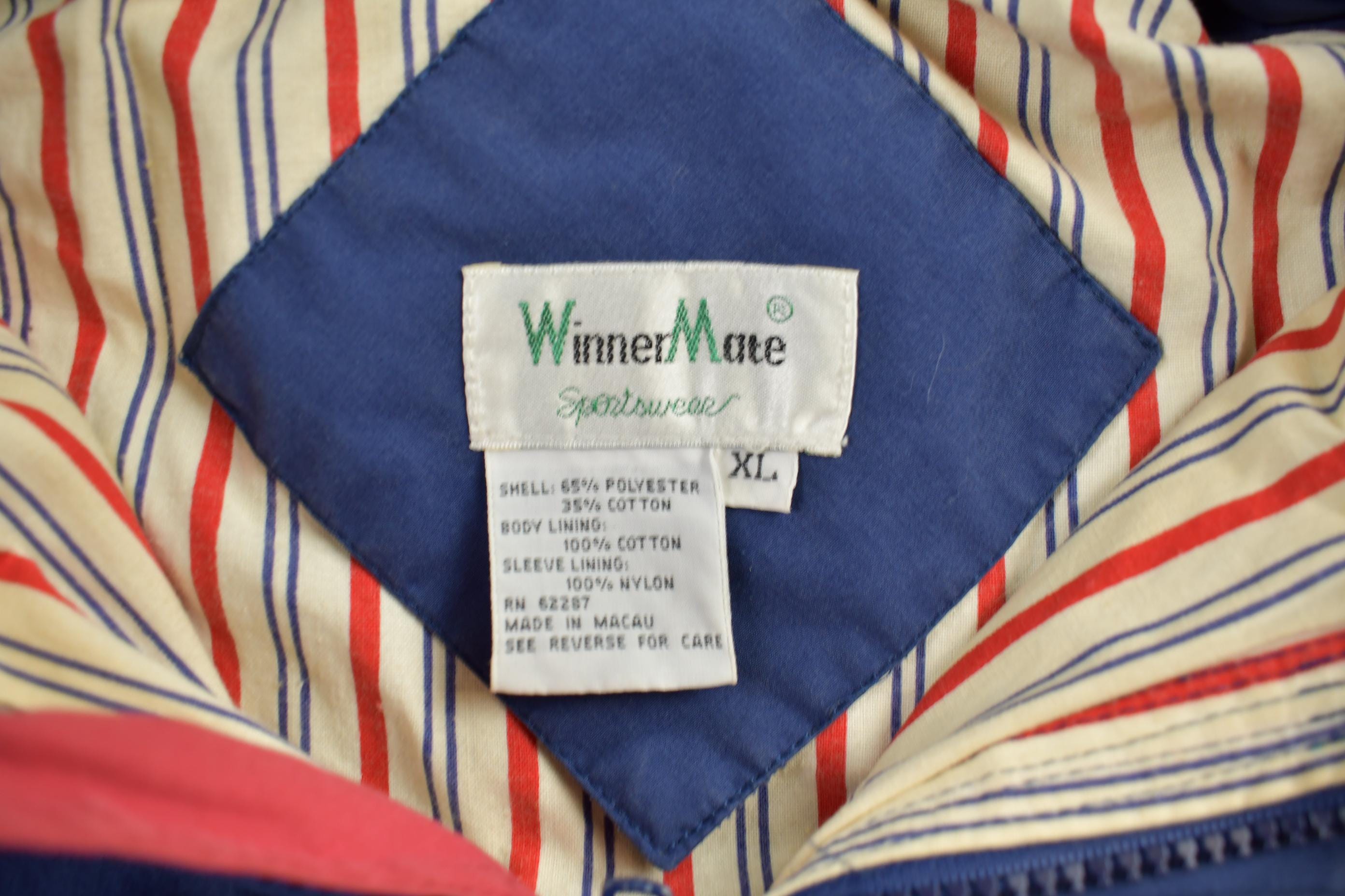 Vintage 1980s Cadillac Embroidered Windbreaker Jacket