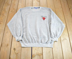 Vintage 1990s NBA Starter Chicago Bulls Embroidered Fleece Sweater