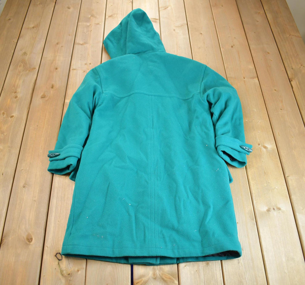 Vintage 1970s 100% Eatons Wool Button Up Jacket Made In Canada