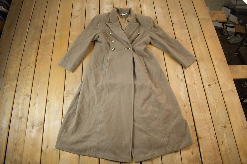 Vintage 1970s Hampton Row Double Breasted Wool Jacket Made In Canada