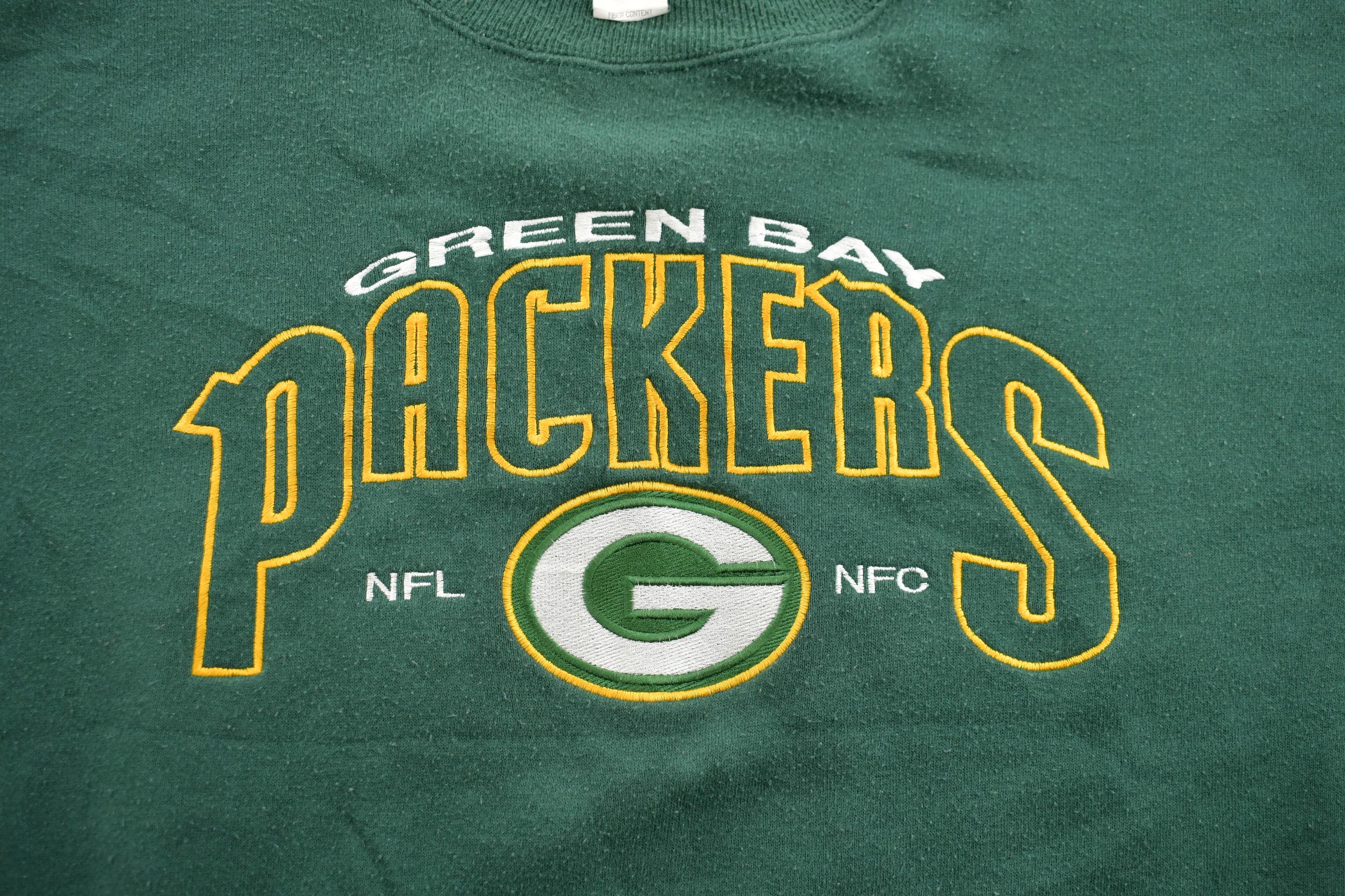 Vintage 1990s Greenbay Packers Crewneck Sweatshirt