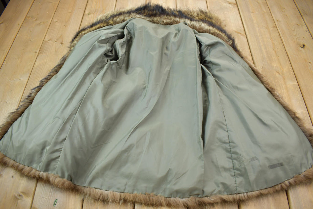 Vintage 1970s Coyote Fur Coat