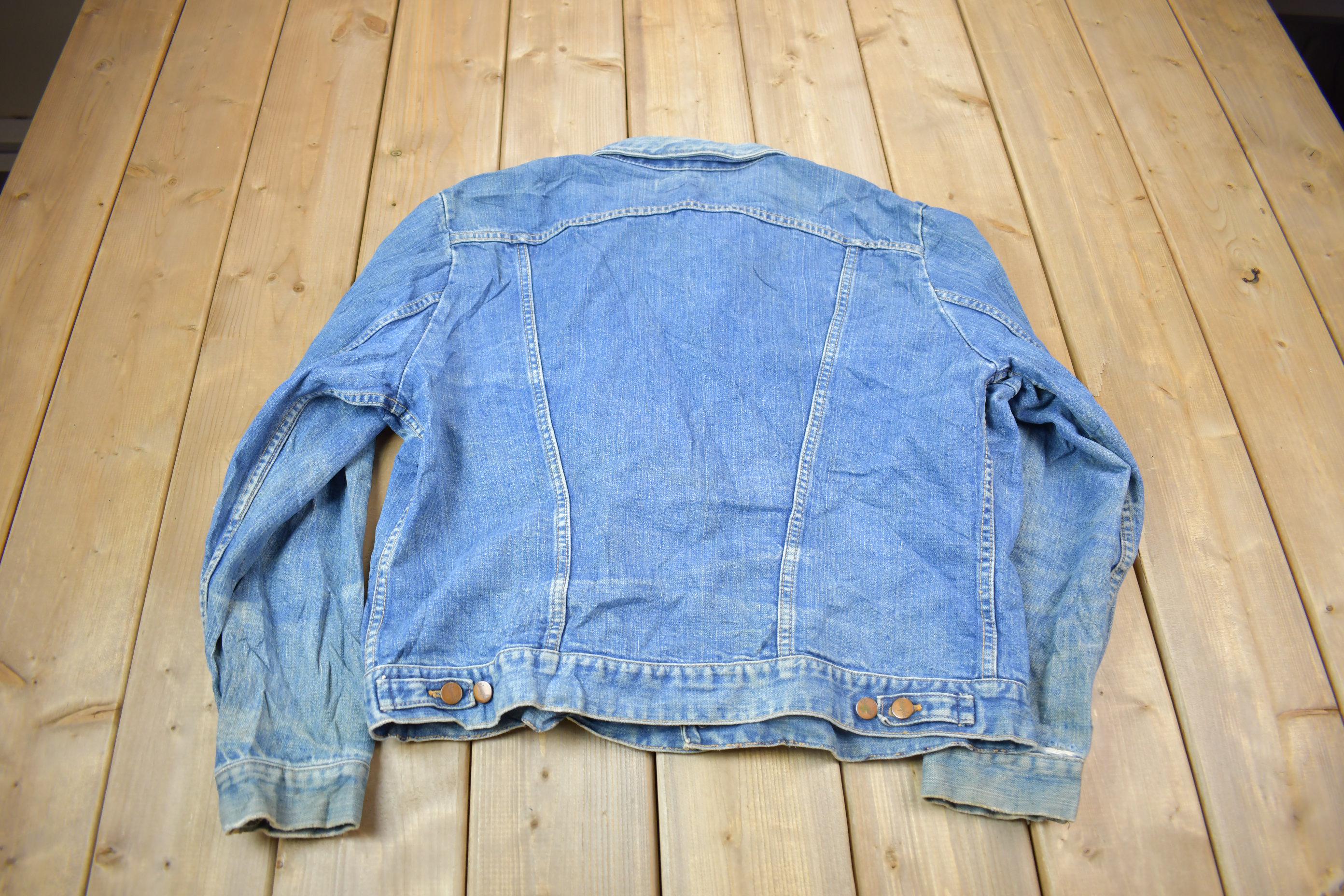 Vintage 1970s Wrangler Jean Jacket Size 50