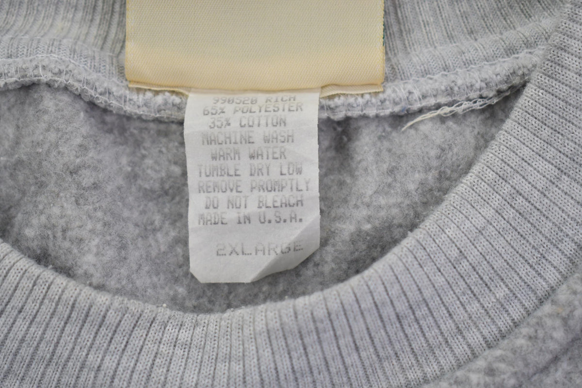 Vintage 1990s Dakota Magic Casino & Hotel Fleece Crewneck Sweatshirt Made In USA
