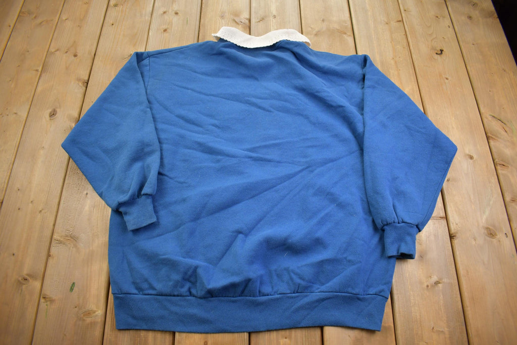 Vintage 1990s "Grandkids Warm the Heart" Grandma Style Collar Sweater