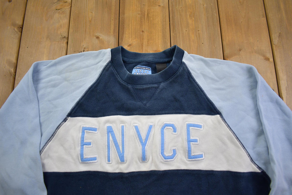 Vintage 1990s Enyce Hip Hop Streetwear Spellout Crewneck Sweatshirt- XL