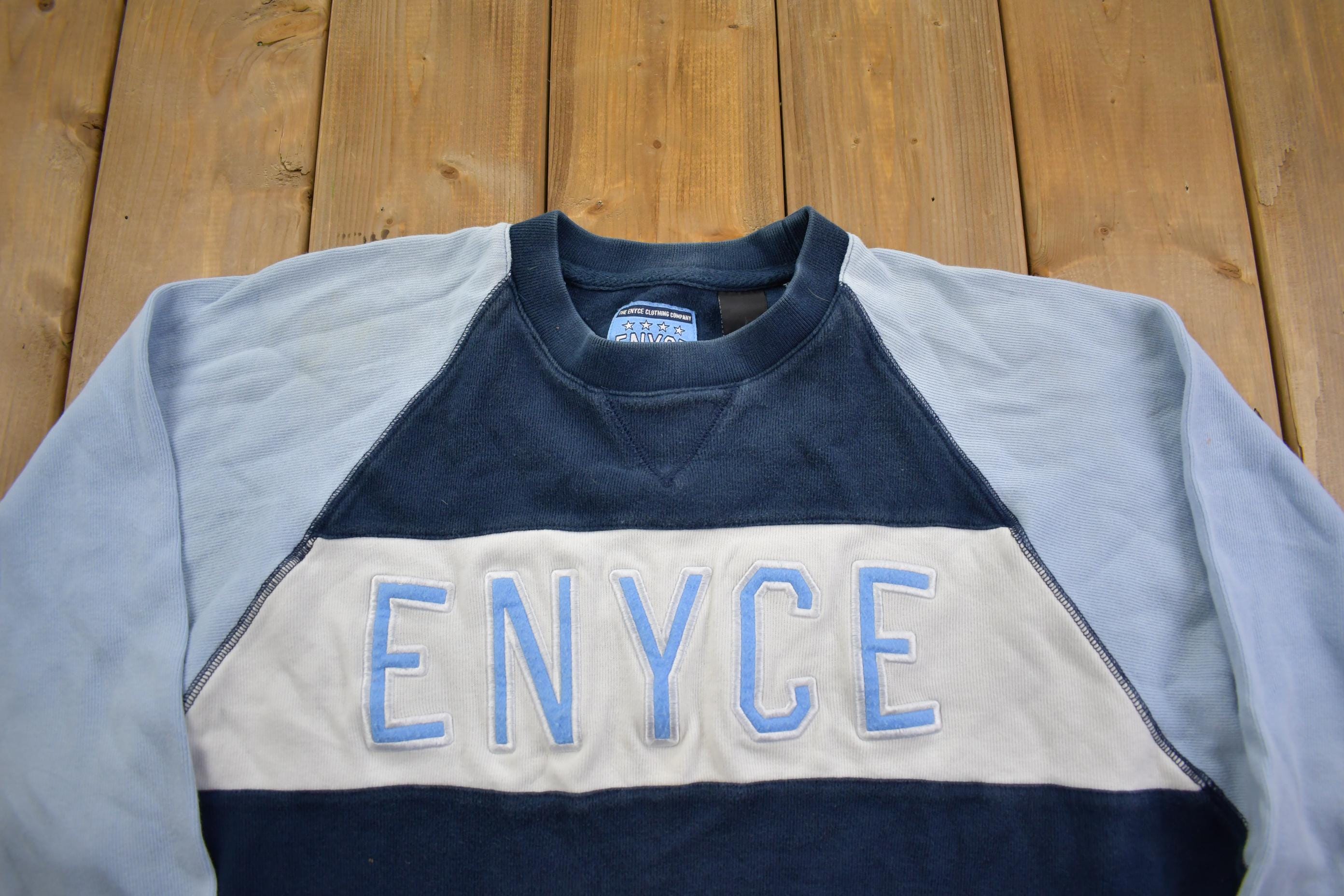 Vintage 1990s Enyce Hip Hop Streetwear Spellout Crewneck Sweatshirt- XL