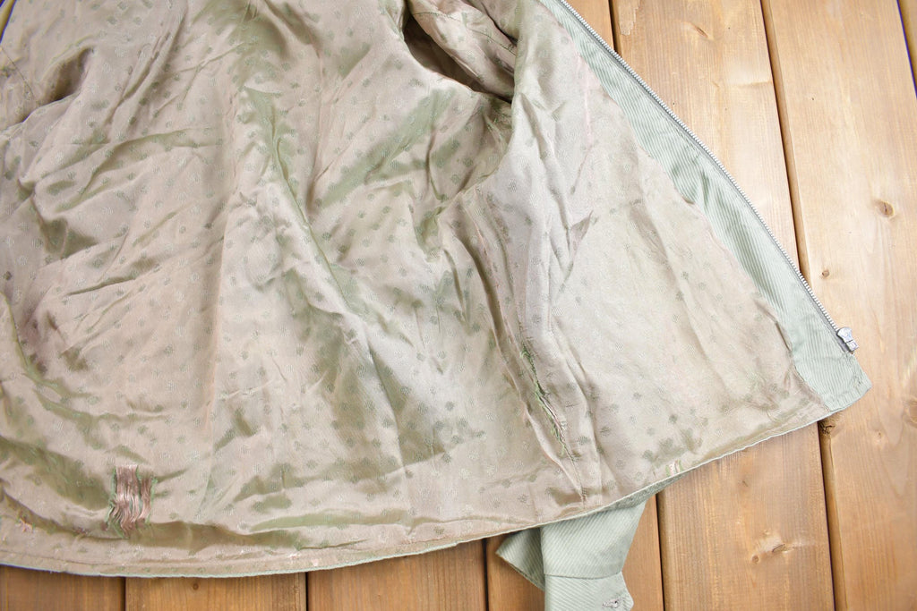 Vintage 1960s Beaver Windbreaker Jacket Made In Canada