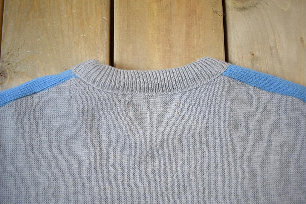 Vintage 1960s 100% Jonathan Richards Ski Wool Knit Sweater