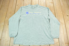 Vintage 1990s Long Island Beach Souvenir Travel Crewneck Sweatshirt