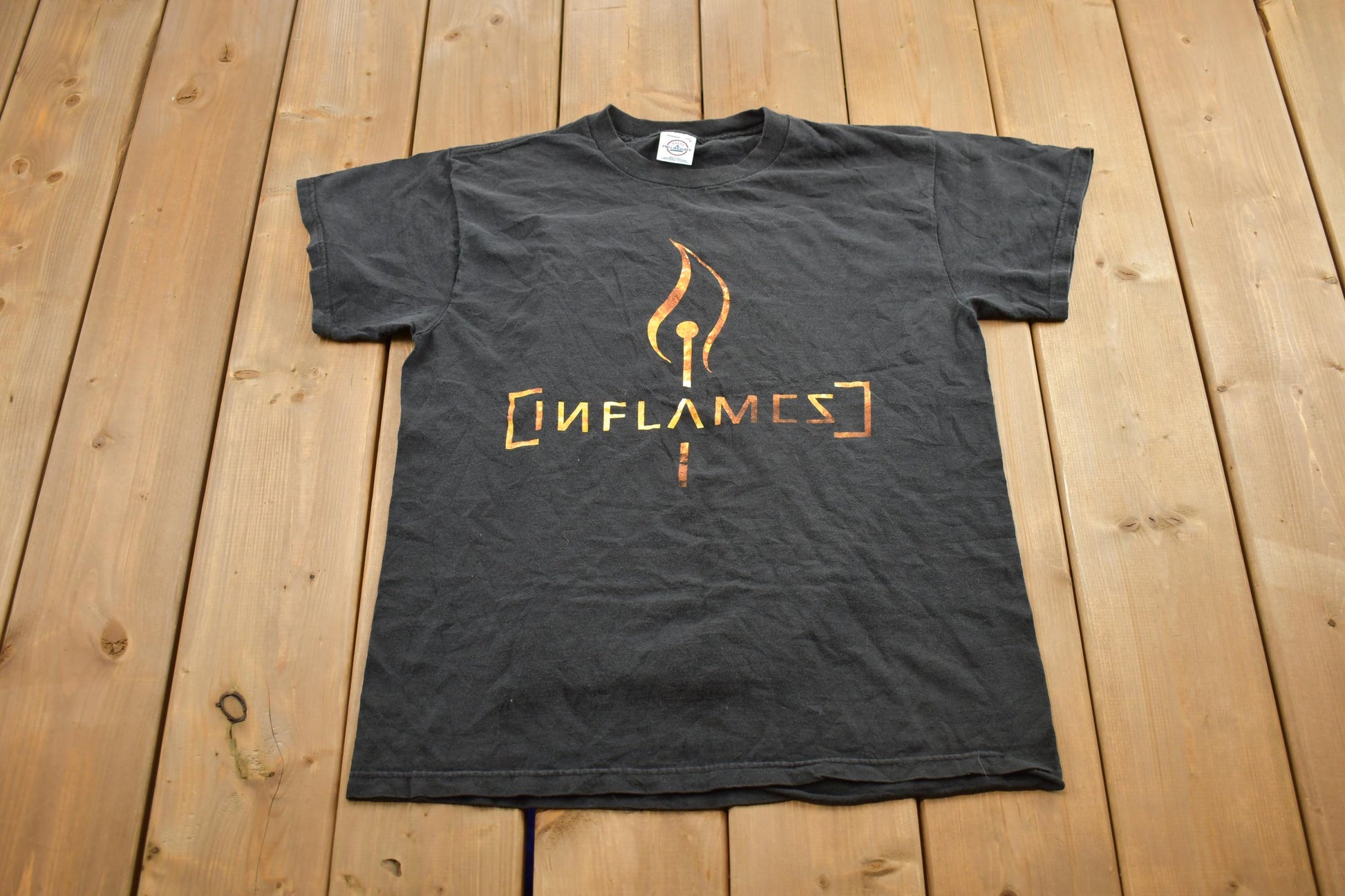 Vintage 2001 In Flames Tour T-Shirt