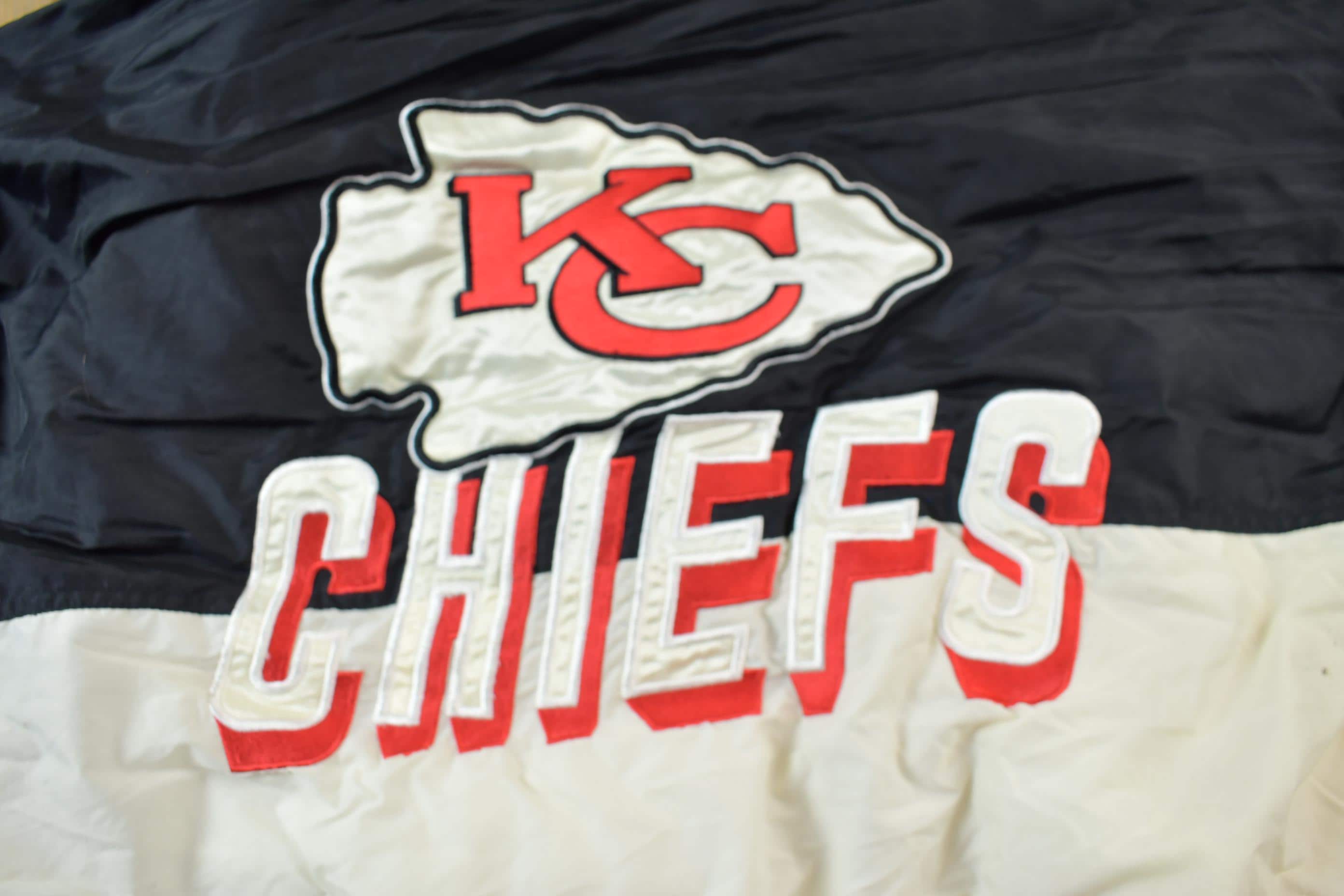 Vintage 1990s Kansas City Chiefs NFL Game Day Jacket