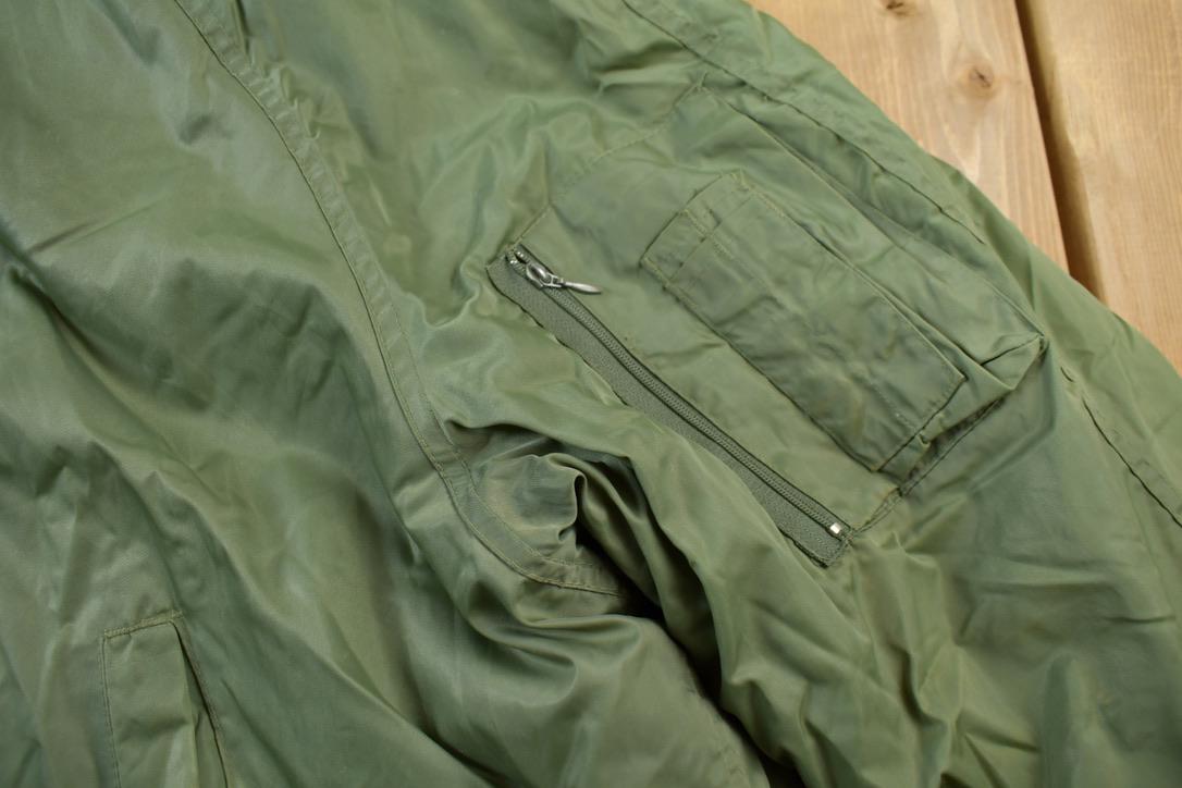 Vintage 1970s Sears Fur Hood Winter Parka Jacket