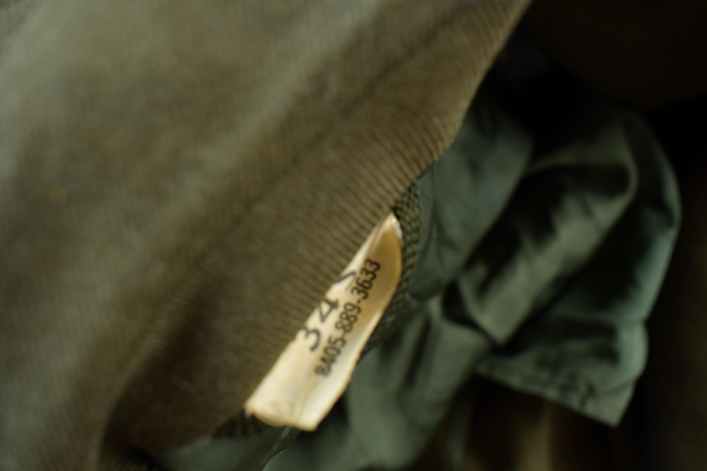 Vintage 1940s World War 2 Military Button Up Wool Overcoat