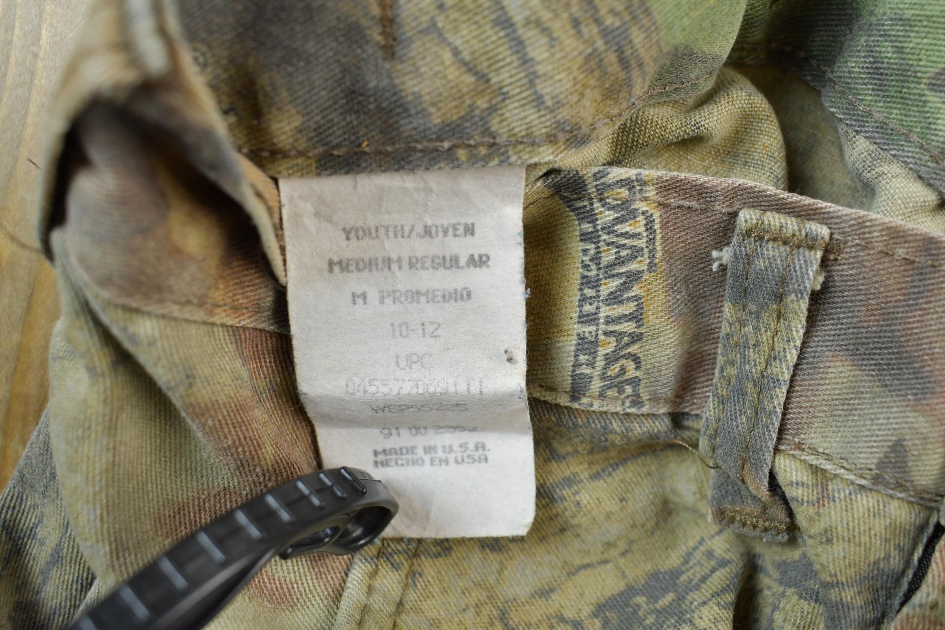 Vintage 1990s Liberty Kids Size Advantage Camo Pants