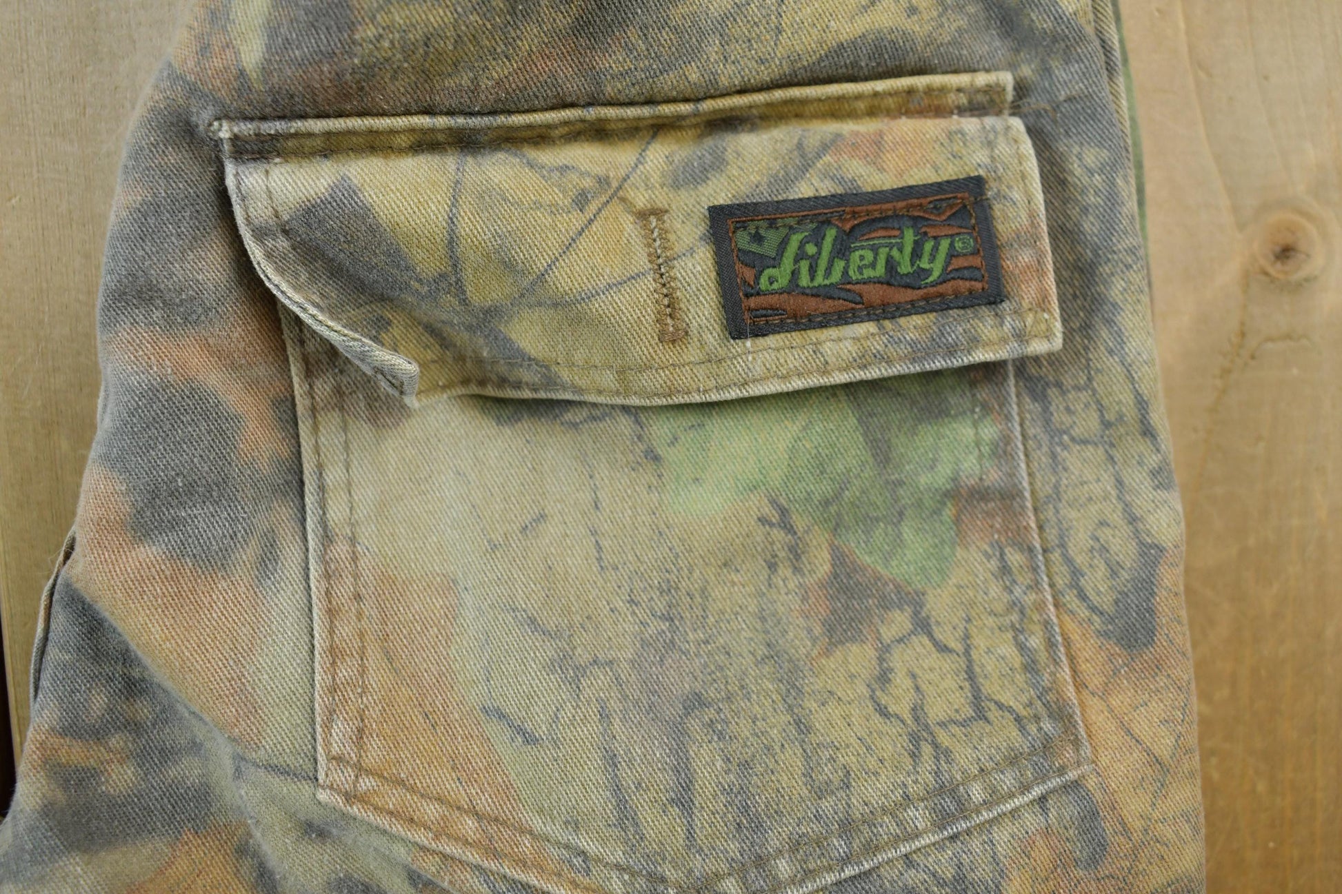 Vintage 1990s Liberty Kids Size Advantage Camo Pants