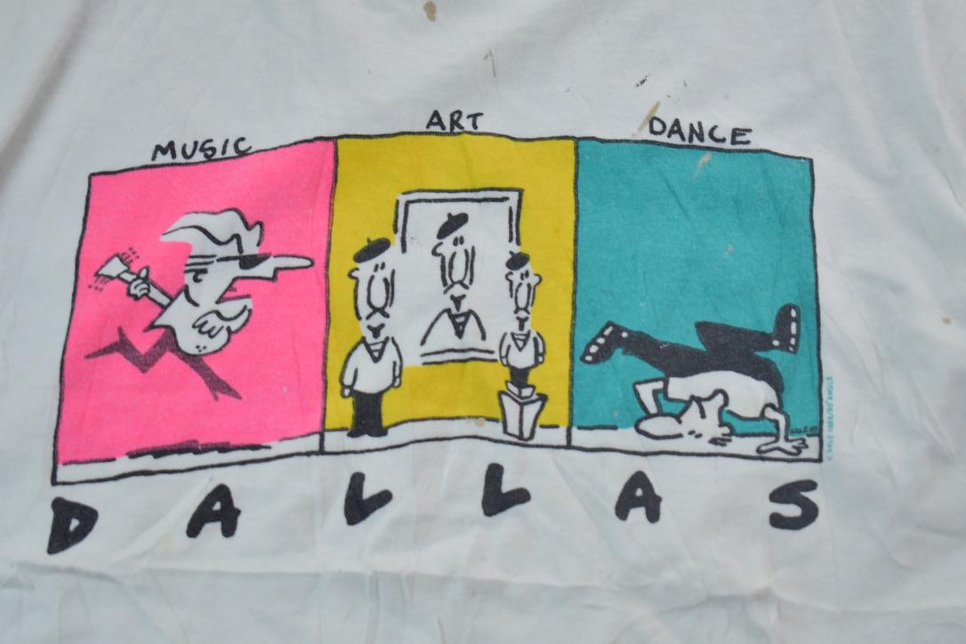 Vintage 1990s Dallas Painter Graphic T-Shirt