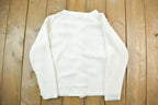 Vintage 1970s Knit Button Up Cardigan Sweater