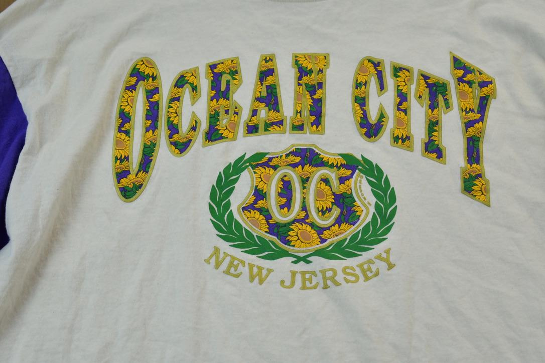 Vintage 1990s Ocean City New Jersey Souvenir T-Shirt