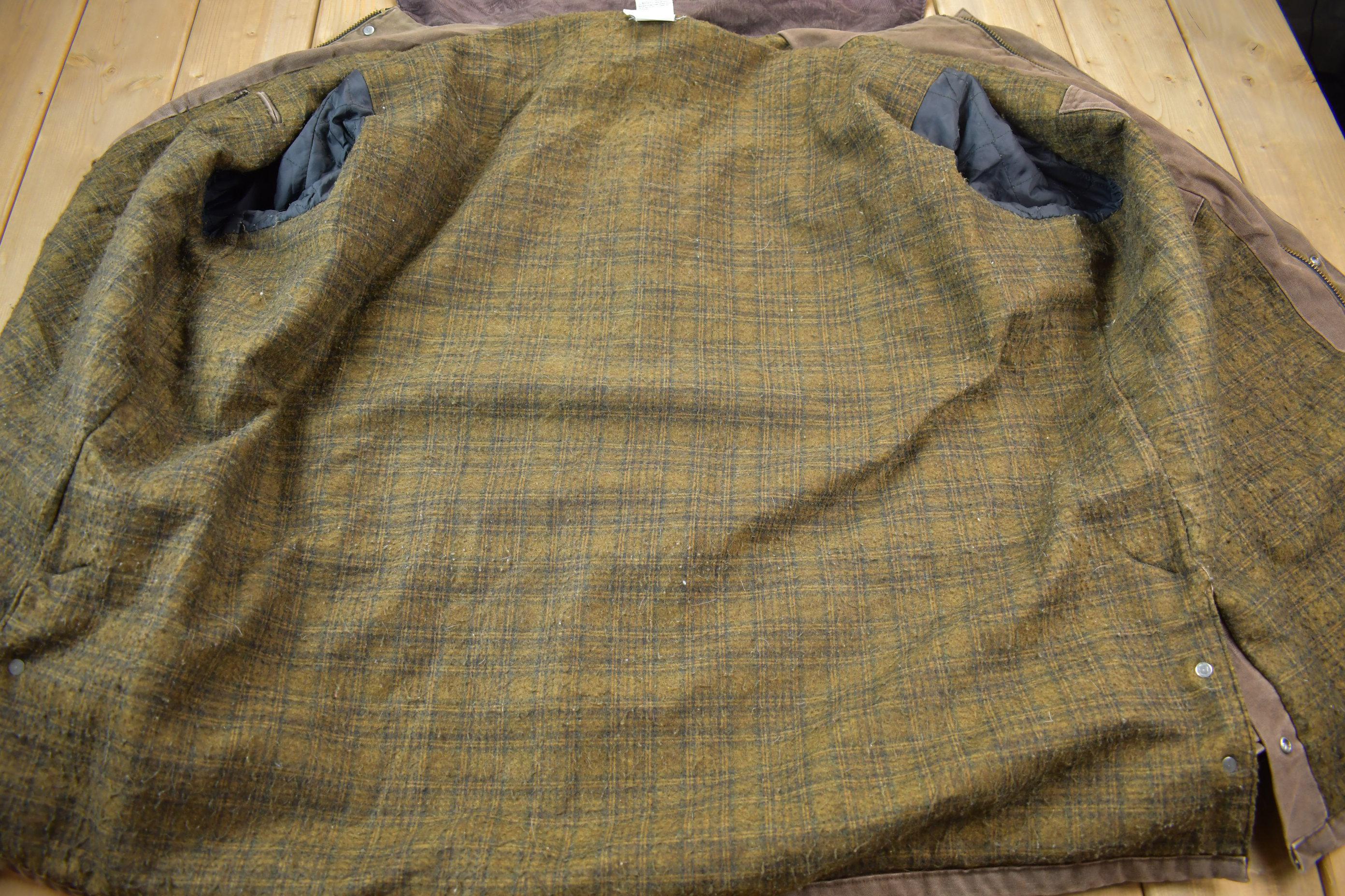 Vintage 1990s Brown Carhartt Field Coat