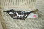 Vintage 1970s jack Fraser Knit Button Up Cardigan Sweater