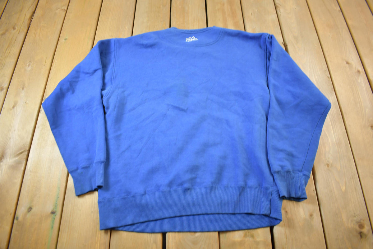 Vintage 1990s New York Rangers NHL Hockey Crewneck Sweatshirt