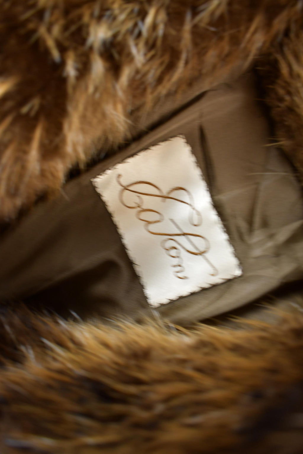 Vintage 1970s Eaton Full Length Brown Raccoon Fur Coat