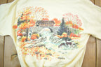 Vintage 1990s Lifestyles All Over Print Crewneck Sweater