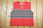 Vintage 1990s 100% Wool Knit