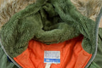 Vintage 1970s Sears Fur Hood Winter Parka Jacket