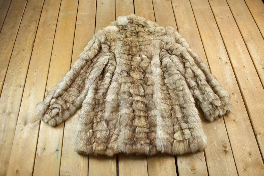 Vintage 1970s Fox Fur Coat