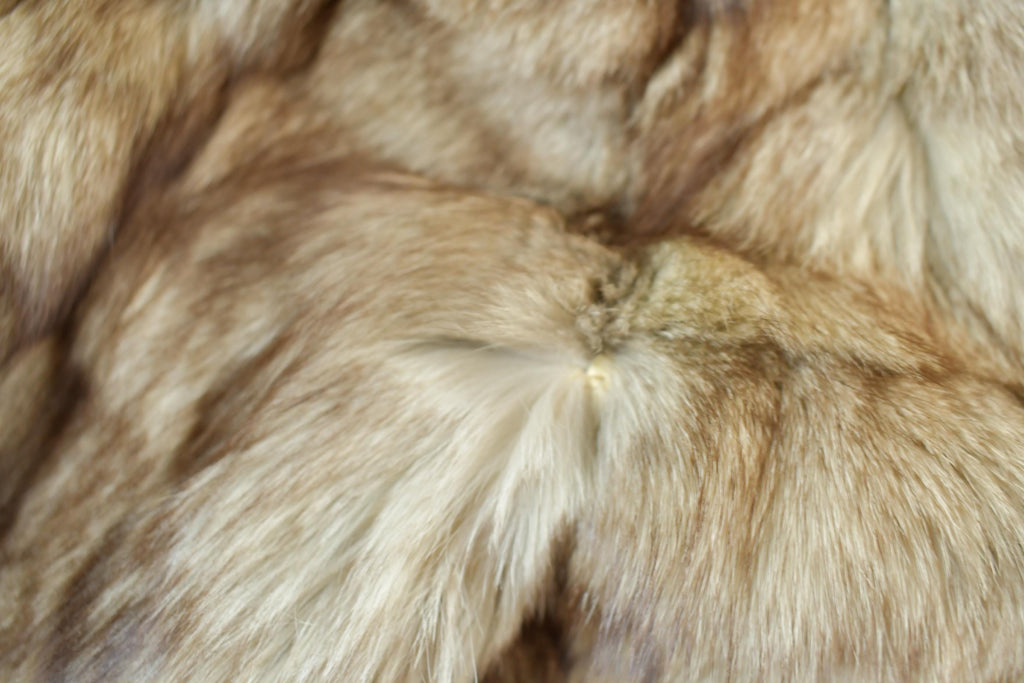 Vintage 1970s Fox Fur Coat