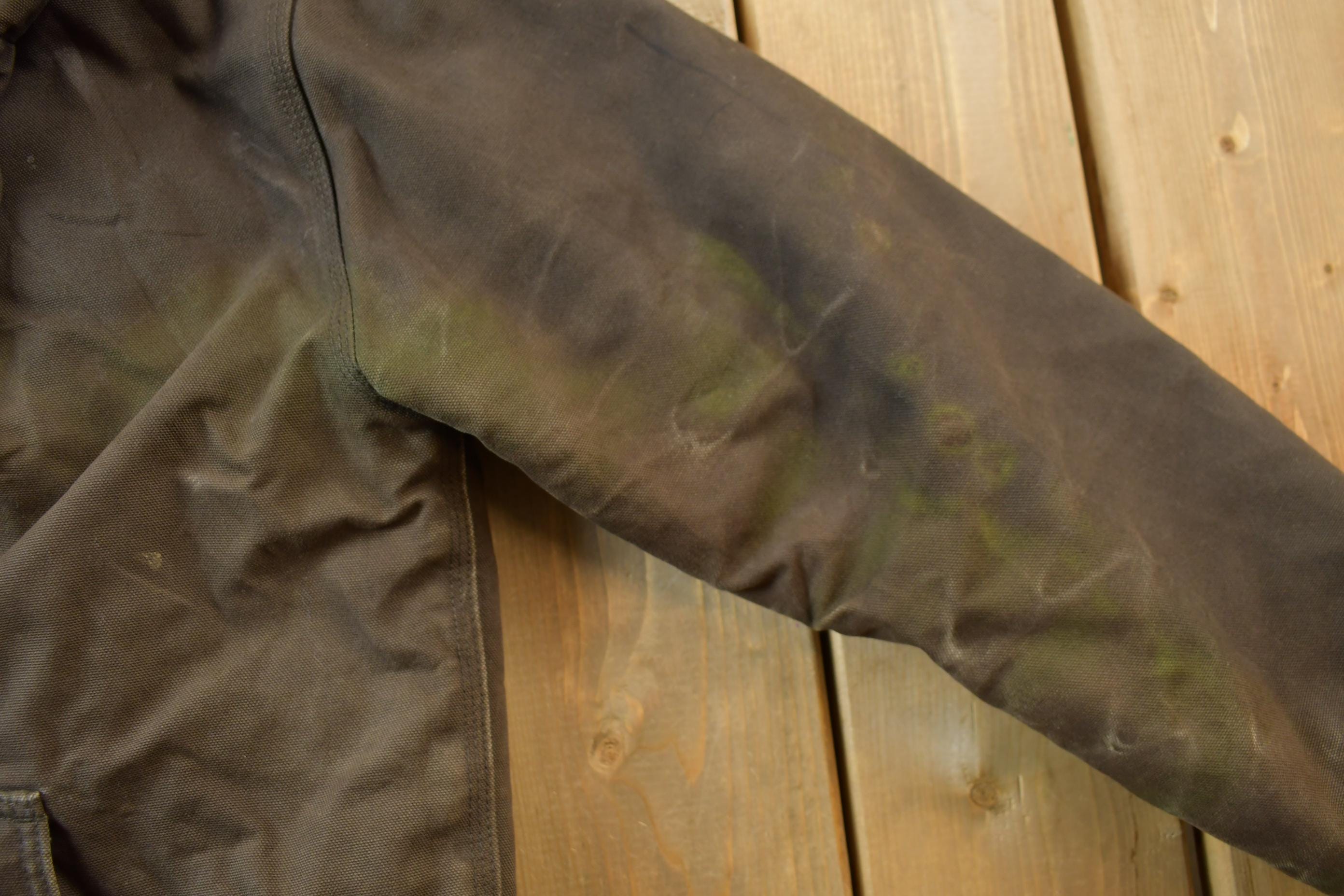 Vintage 1990s Brown Carhartt Active Jac Jacket