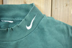 Vintage 1990s Nike Embroidered Mini Swoosh Crewneck Sweatshirt