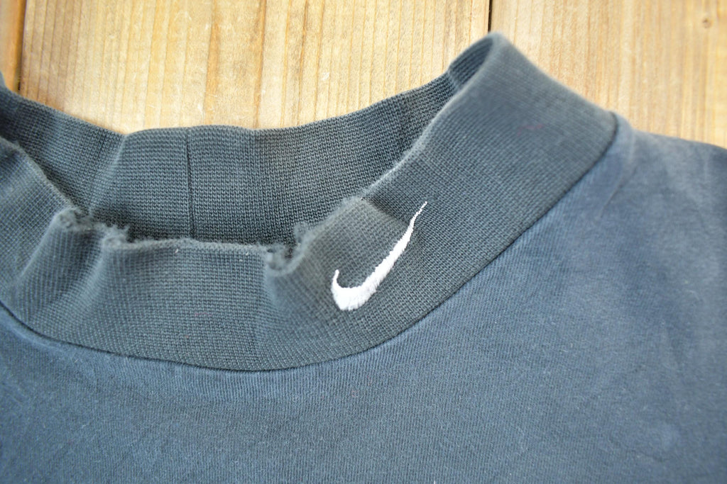 Vintage 1990s Nike Embroidered Mini Swoosh Crewneck Sweatshirt