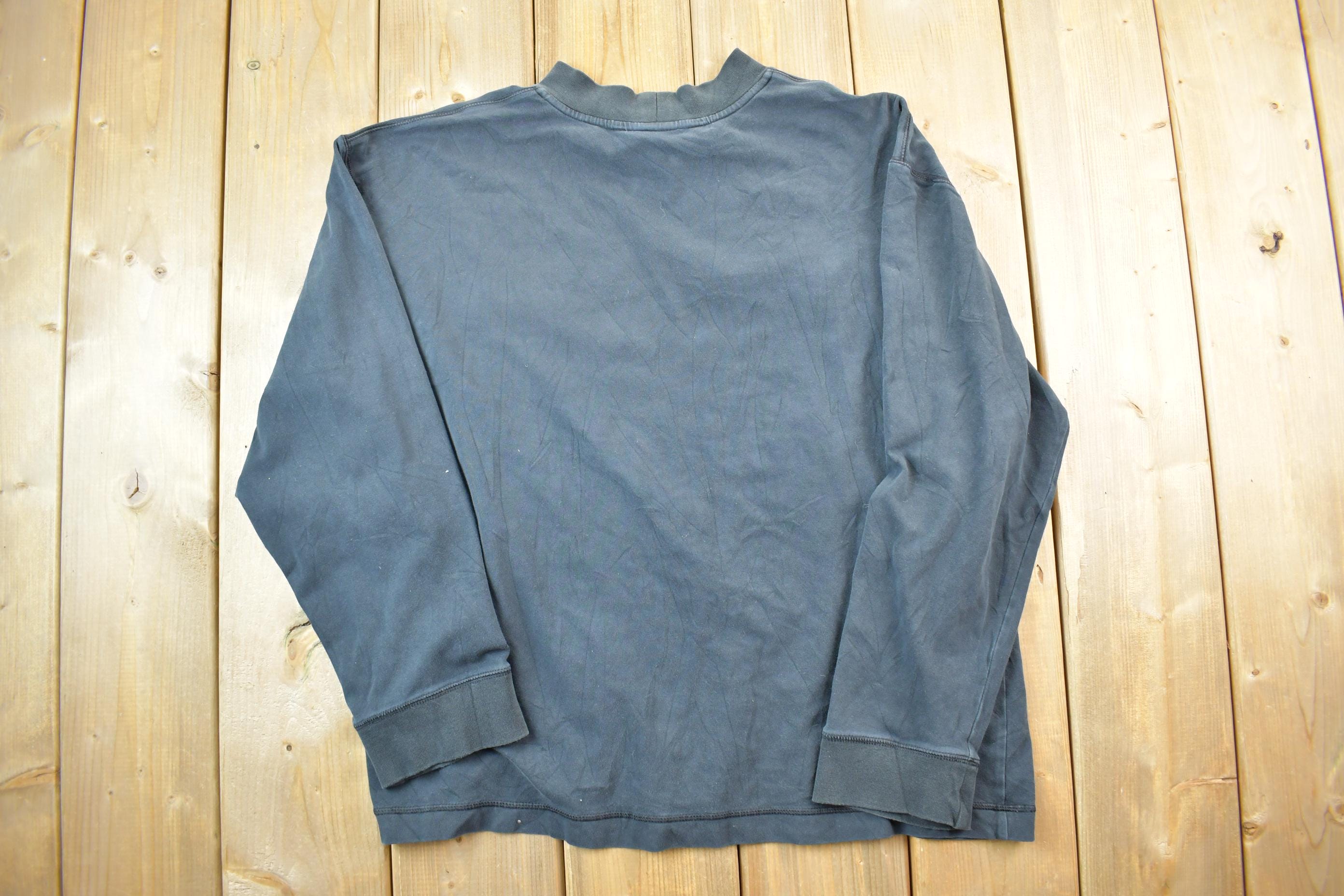 Vintage 1990s Nike Embroidered Mini Swoosh Crewneck Sweatshirt