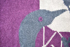 Vintage 1990s Loon Moon Logo Knit Full Button Down Sweater