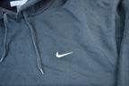 Vintage 1990s Nike Embroidered Mini Swoosh Hoodie Sweatshirt