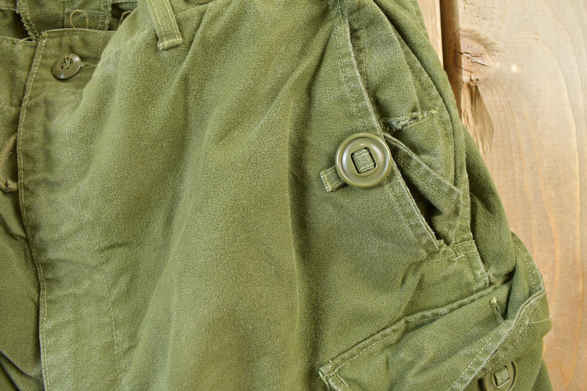 Vintage 1967 OG 107 GS Quarpel Combat Pants Size 35.1 x 39