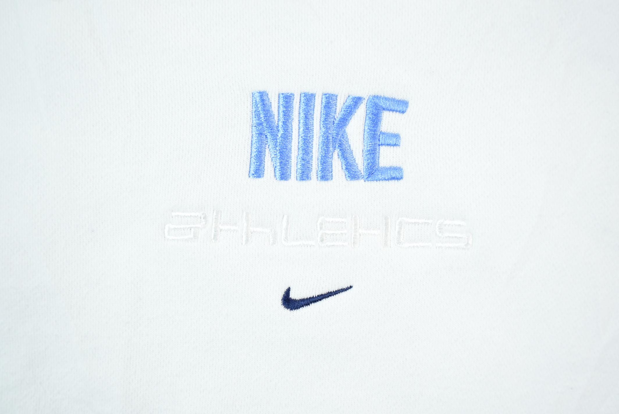 Vintage 1990s Nike Embroidered Mini Swoosh Crewneck Sweatshirt