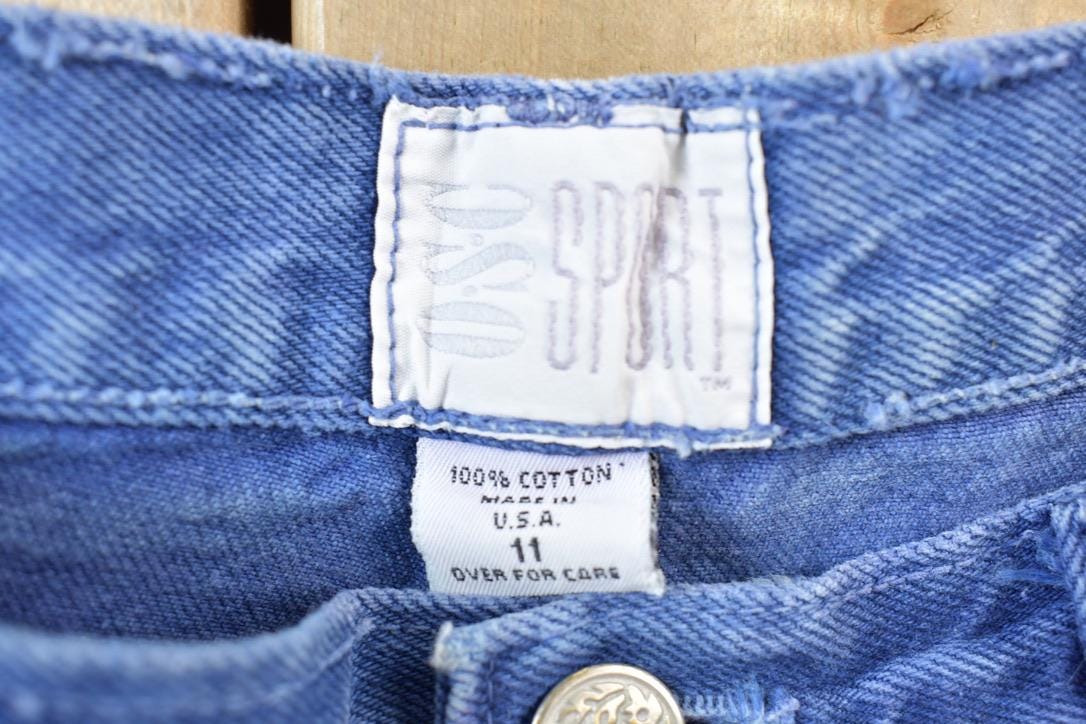 Vintage 1970s Jean Shorts Size 11